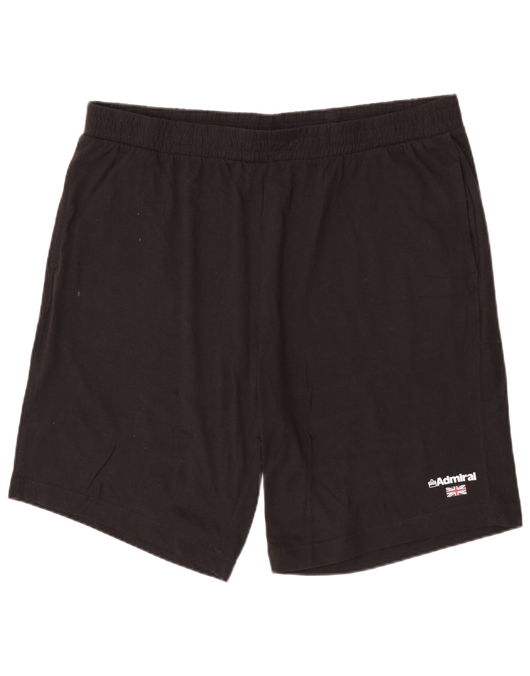Admiral Mens Sport Shorts 3XL Algodão Preto