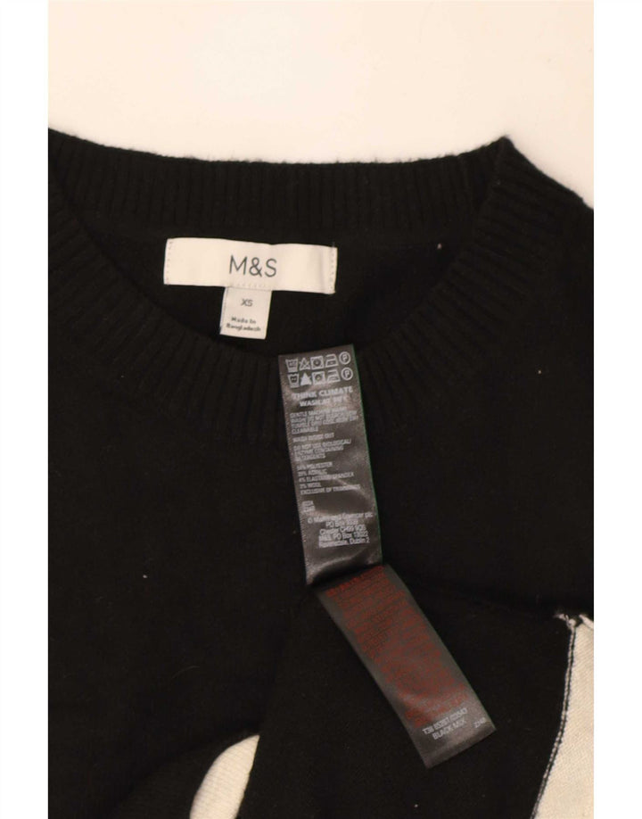 Regata feminina Marks & Spencer com colete UK 6 XS poliéster preto