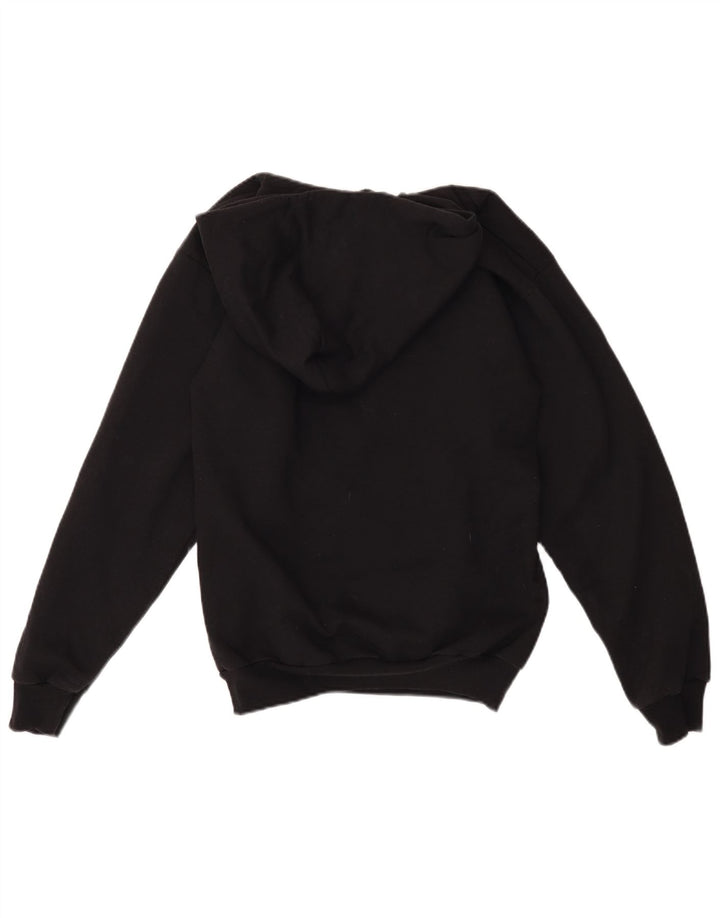 Jumper feminino com capuz gráfico Champion UK 14 poliéster preto médio