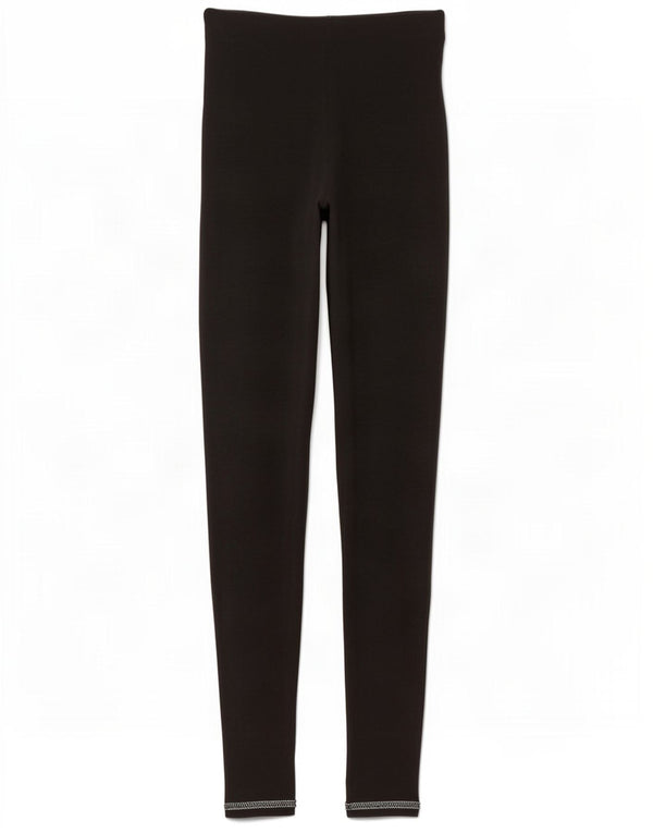 Zara Leggings Mulher UK 8 Pequenas Pretas