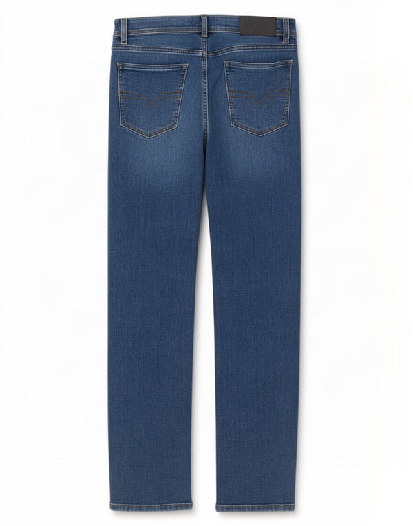 Diesel Meninos Waykee-J-N Straight Jeans 15-16 Anos W30 L30 Azul Marinho Algodão