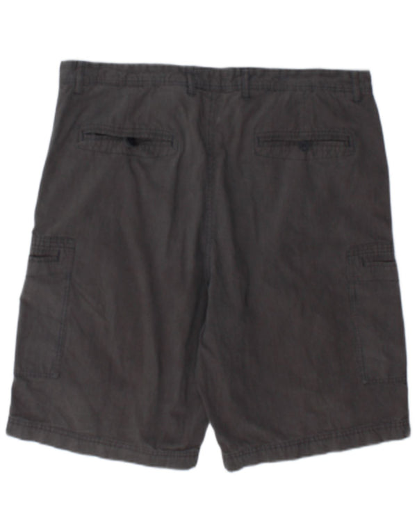 Shorts cargo masculino Marks & Spencer W38 XL algodão cinza
