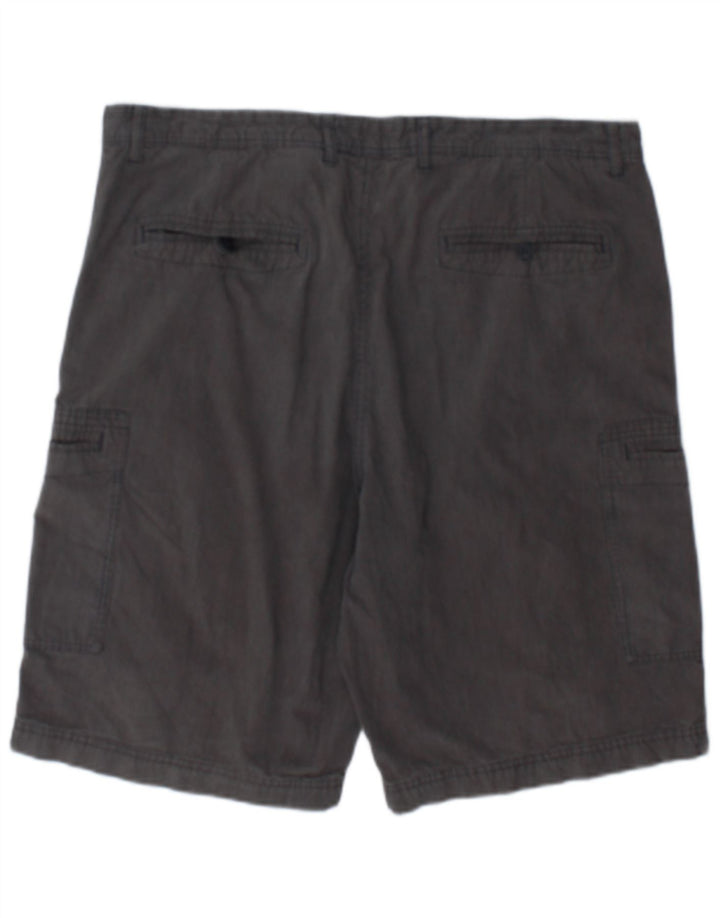 Shorts cargo masculino Marks & Spencer W38 XL algodão cinza