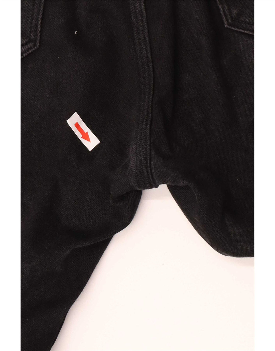 Calvin Klein Mens Jeans Slim W35 L29 Algodão Preto