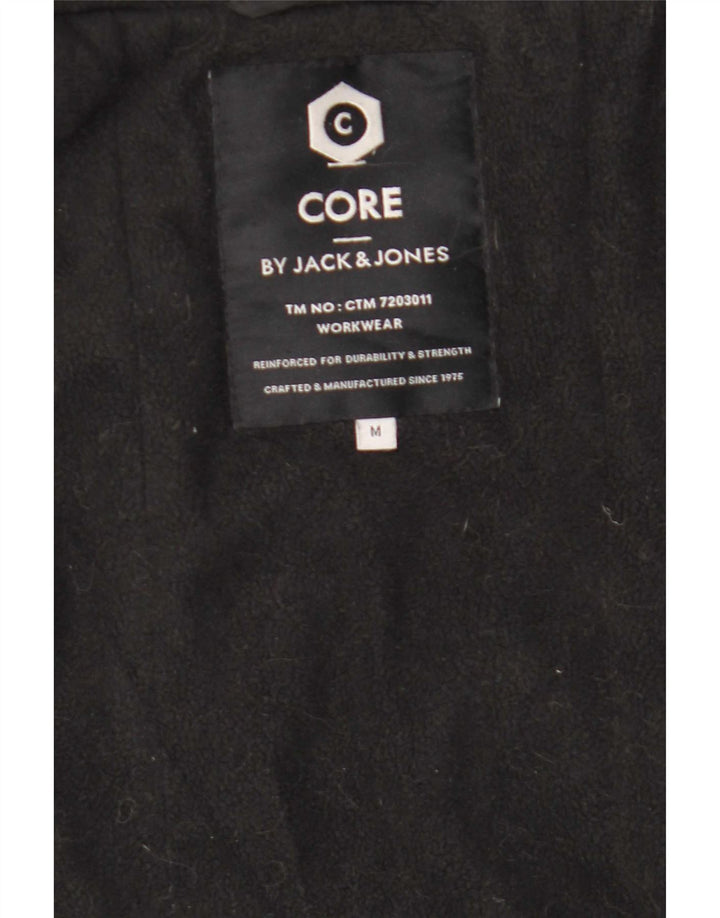 Jaqueta corta-vento masculina Jack & Jones Reino Unido 38 médio preto