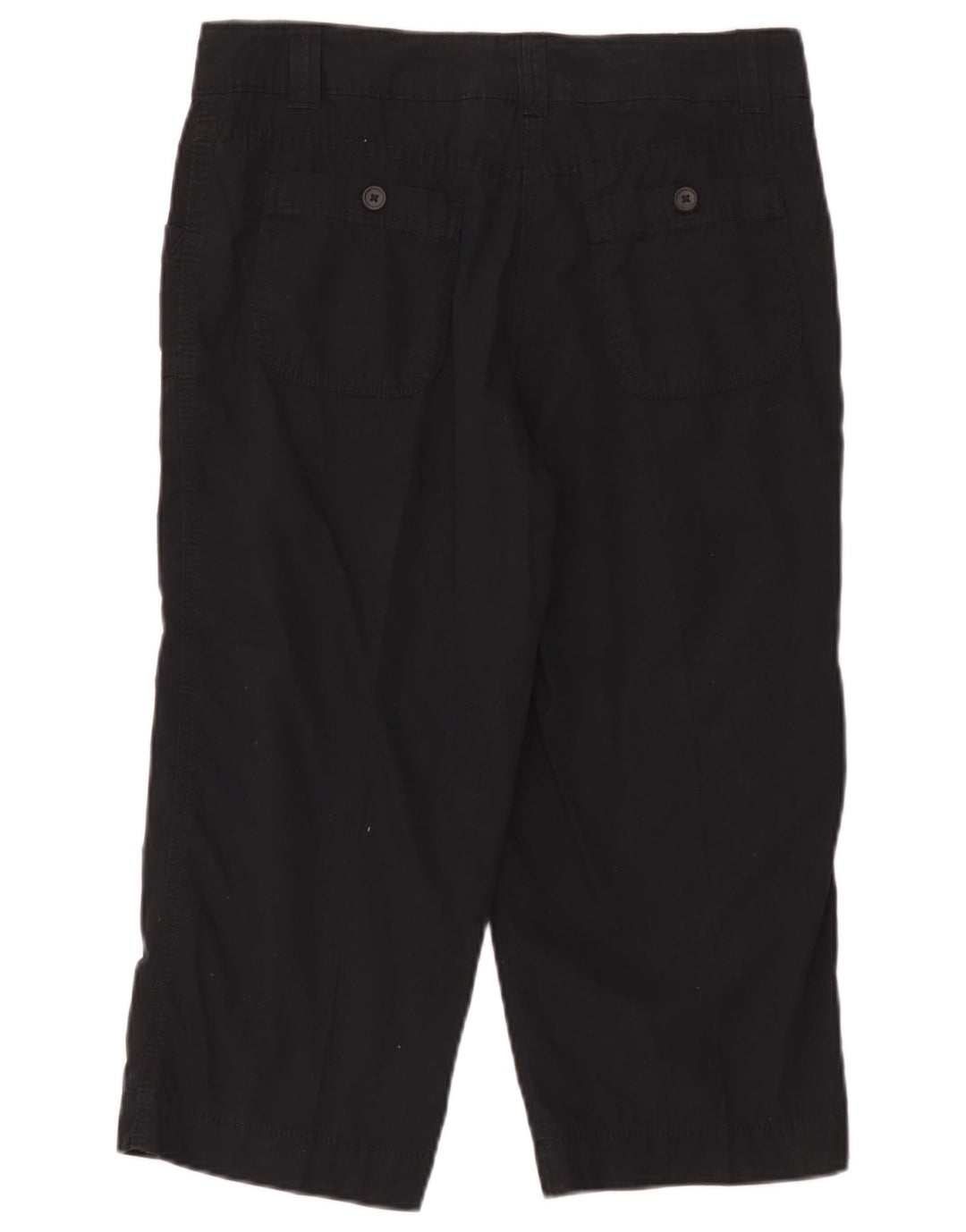 Calça capri feminina Marks & Spencer reta UK 12 médio W32 L20 preta