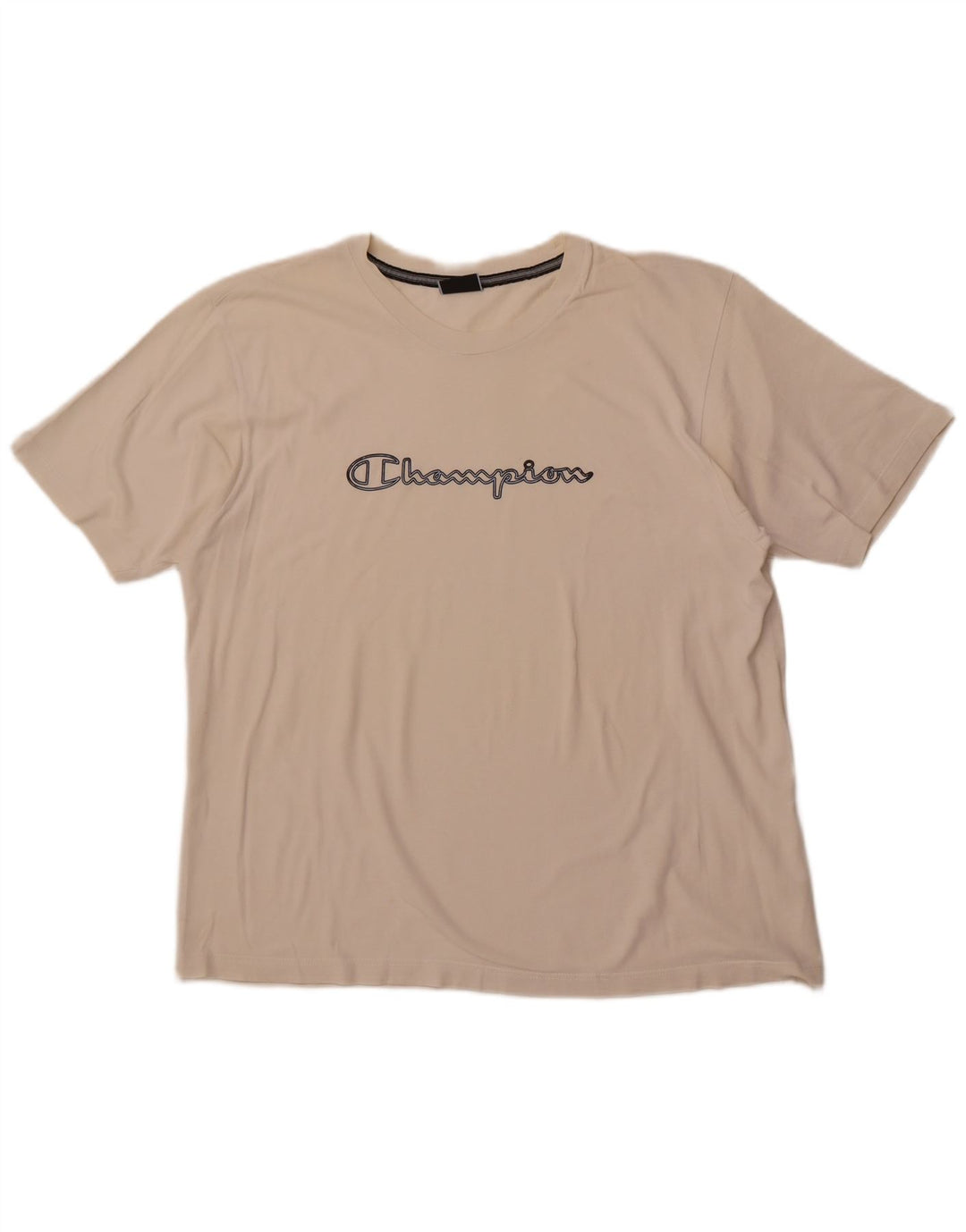 Camiseta gráfica masculina CHAMPION XL branca