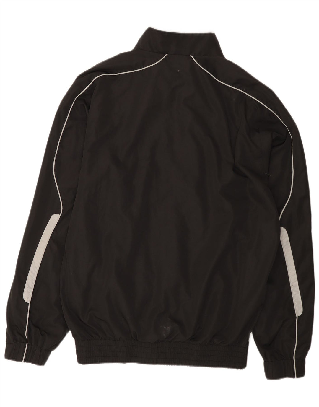Umbro Mens Graphic Tracksuit Top Jacket XL Preto Colourblock Poliéster