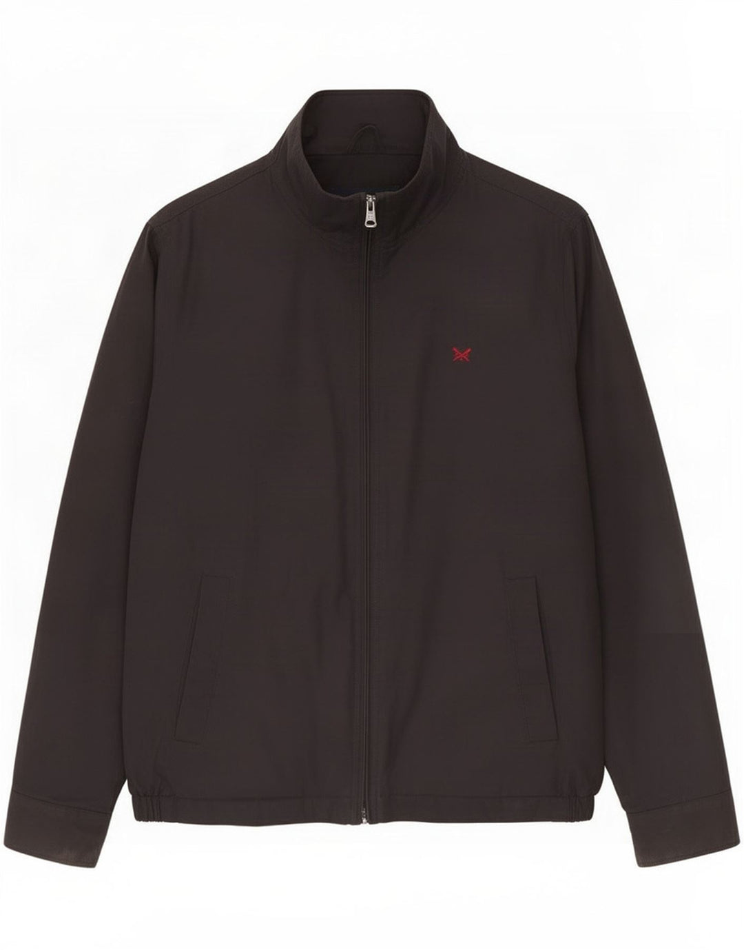 Jaqueta bomber masculina Crew Clothing UK 38 algodão preto médio