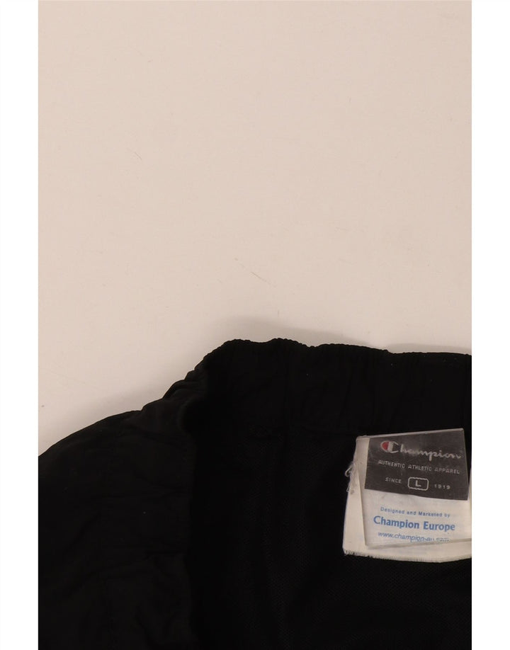 Shorts de natação masculino Champion grande poliamida preta