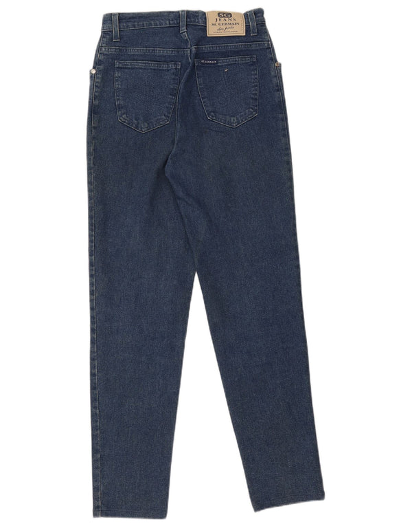 Germain Calça Jeans Cônica Feminina IT 44 Médio W27 L29 Azul Algodão