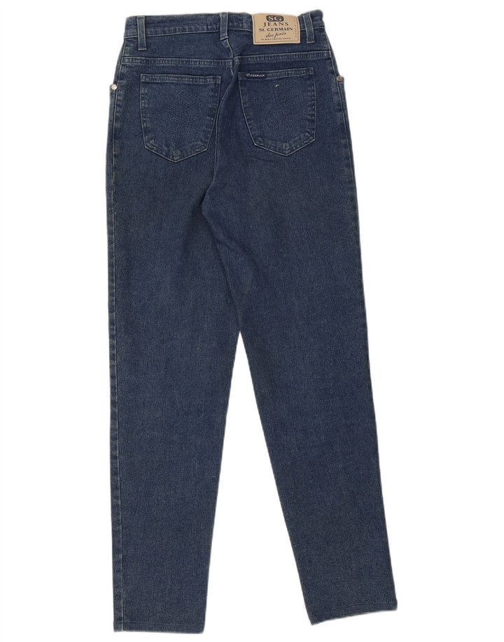 Germain Calça Jeans Cônica Feminina IT 44 Médio W27 L29 Azul Algodão