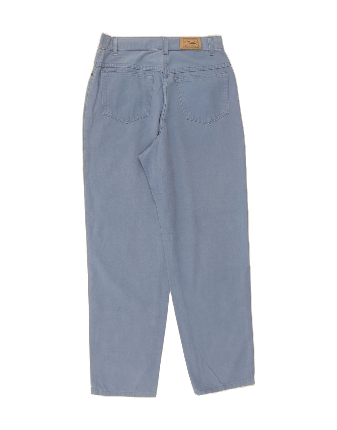 L.L.BEAN Womens Tapered Casual Trousers W28 L29 Blue Cotton Vintage L.L.Bean and Second-Hand L.L.Bean from Messina Hembry 