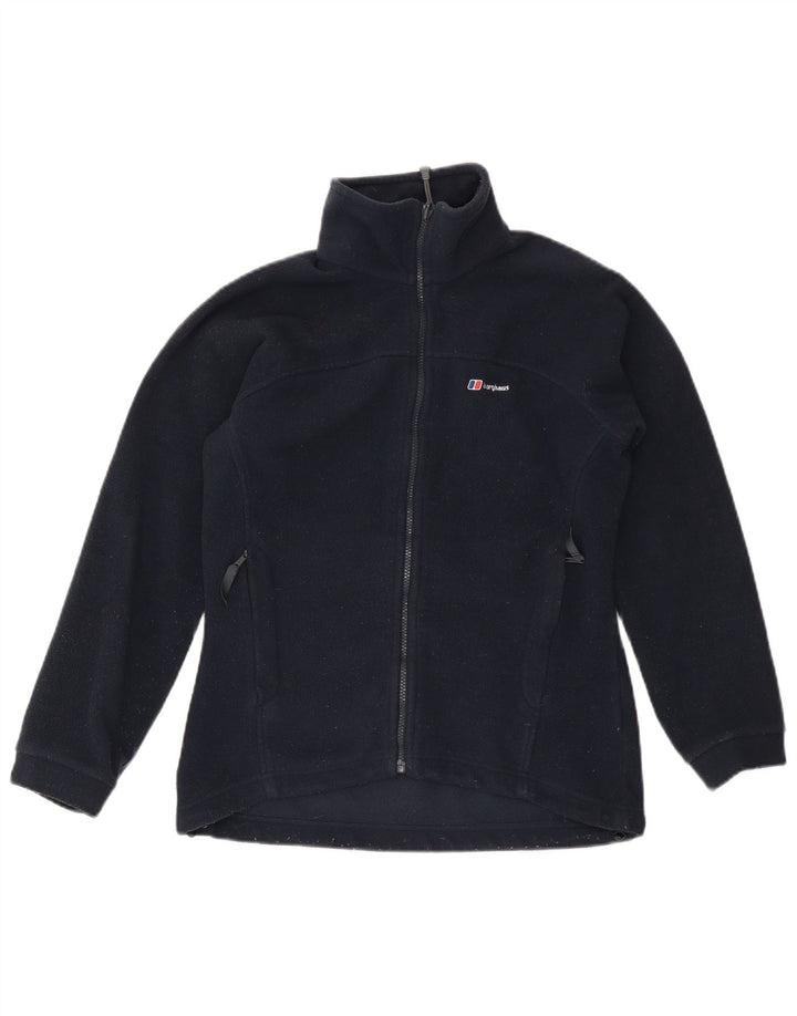 Jaqueta feminina Berghaus Liner Fleece UK 12 Médio Azul Marinho