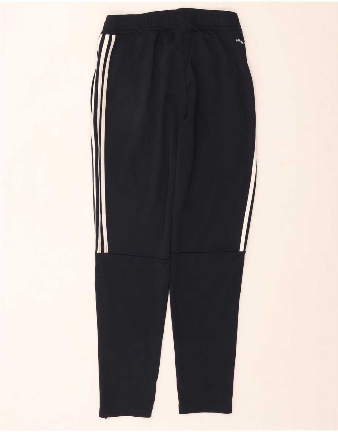 Calça de treino masculina Adidas Aeroready poliéster azul marinho médio