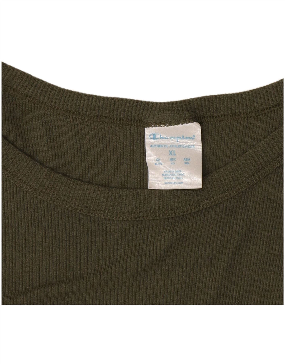 Colete gráfico feminino Champion UK 18 XL cáqui poliéster