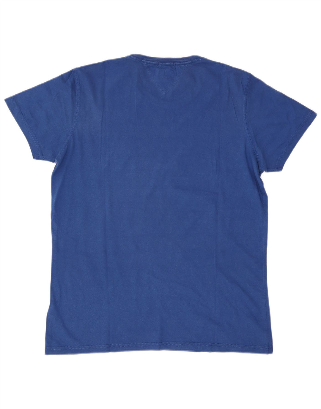 Tommy Hilfiger Camiseta masculina gráfica Top XL algodão azul