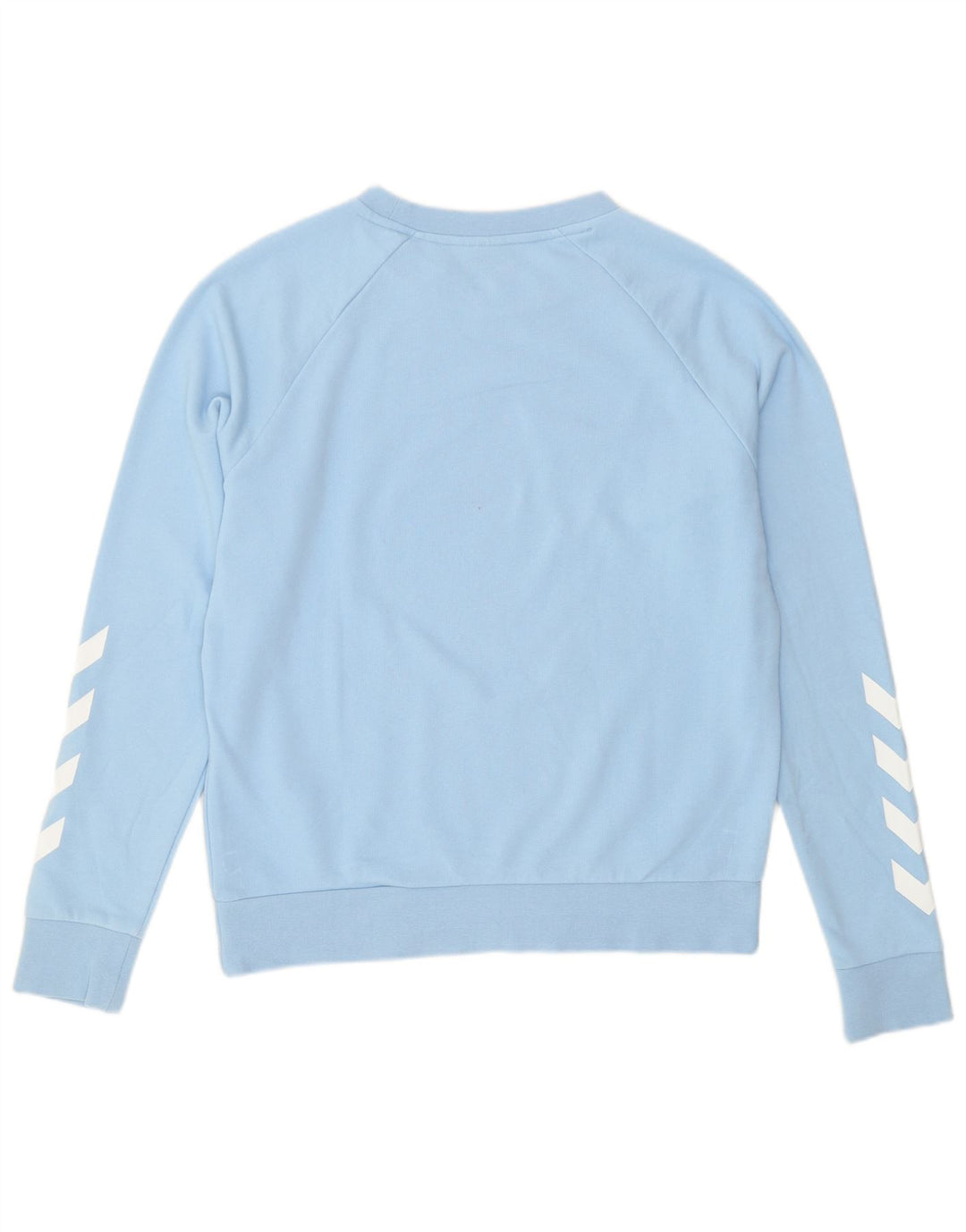 Hummel moletom masculino gráfico jumper pequeno azul algodão