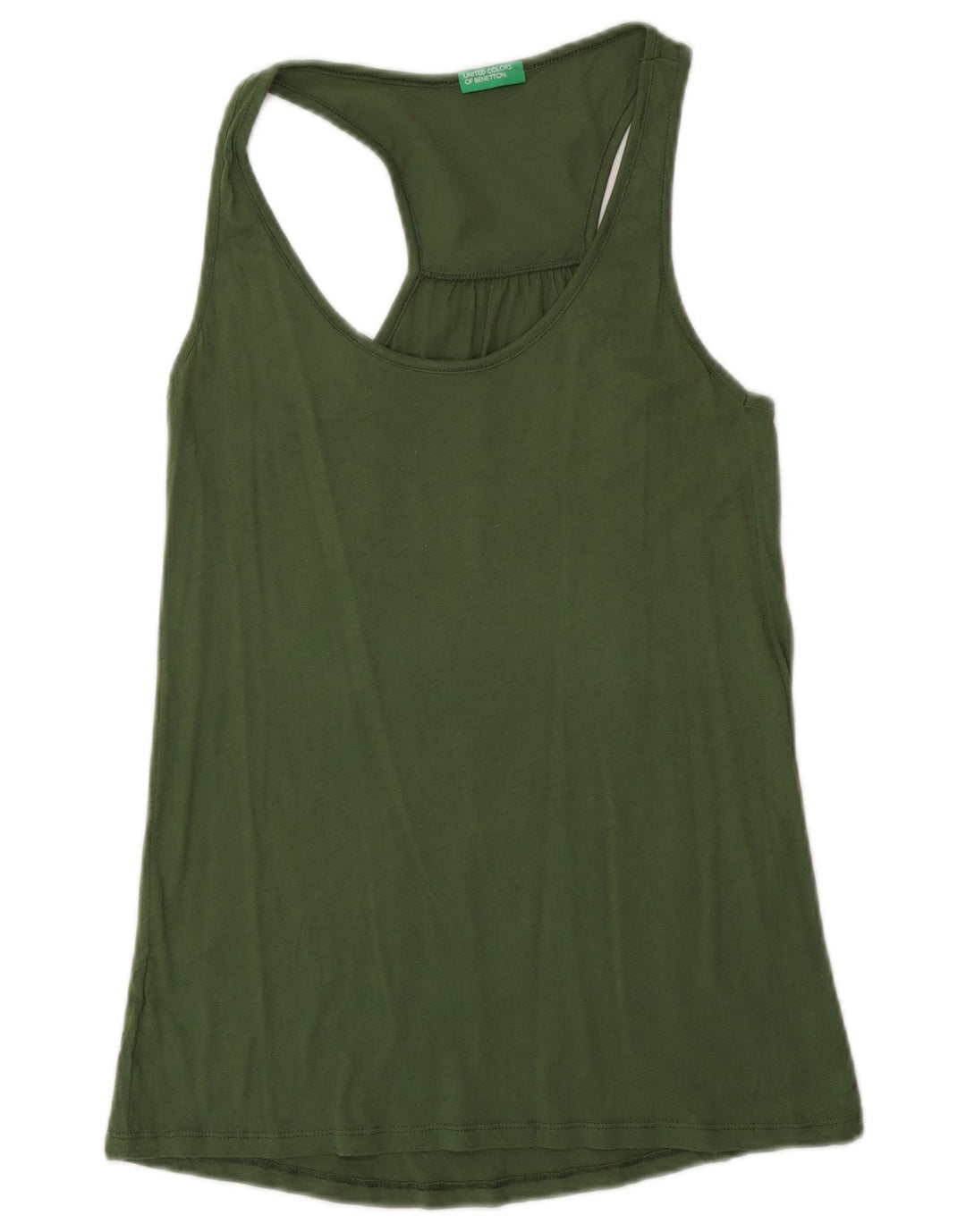 Colete feminino Benetton UK 6 XS verde