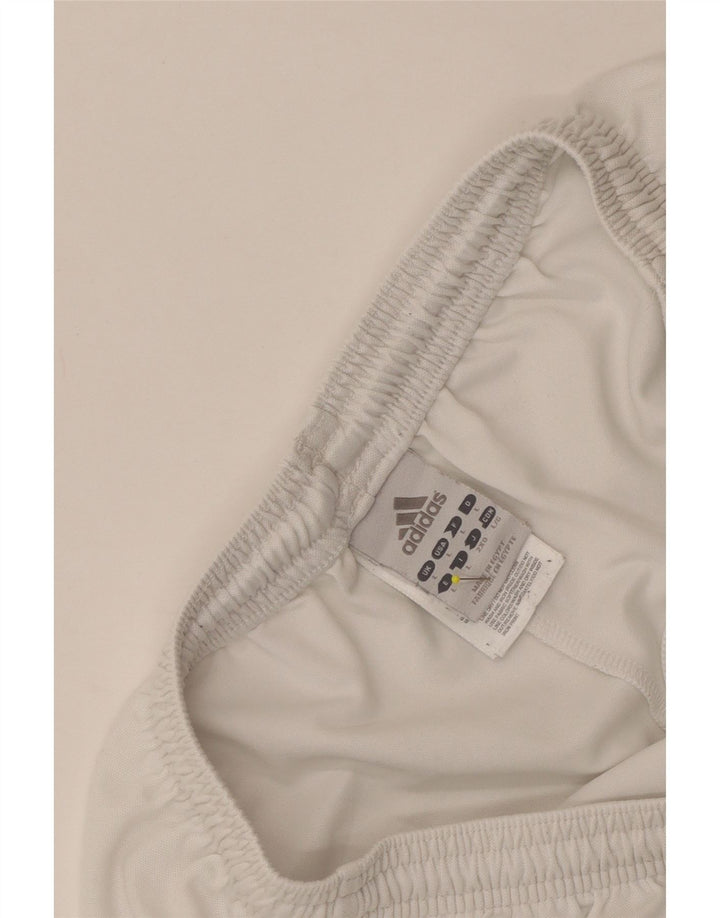 ADIDAS Mens Climalite Sport Shorts Grande Poliéster Branco