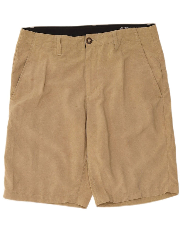 Volcom Mens Cargo Shorts W31 Médio Bege
