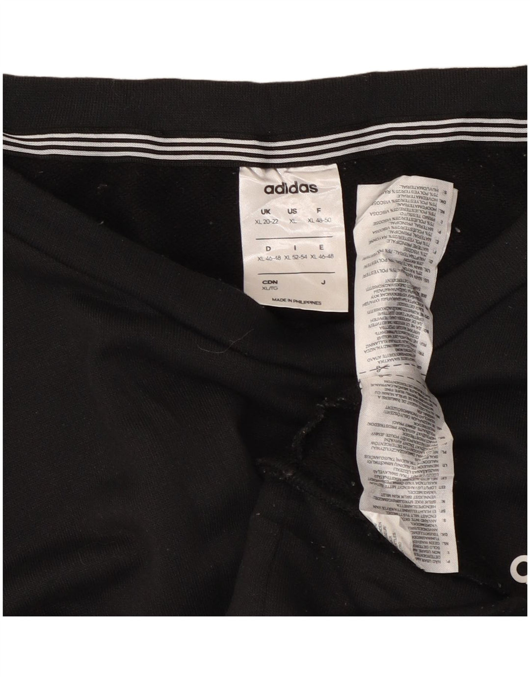 Adidas Womens Climalite Sweatshirt Jumper UK 20/22 XL Preto Poliéster