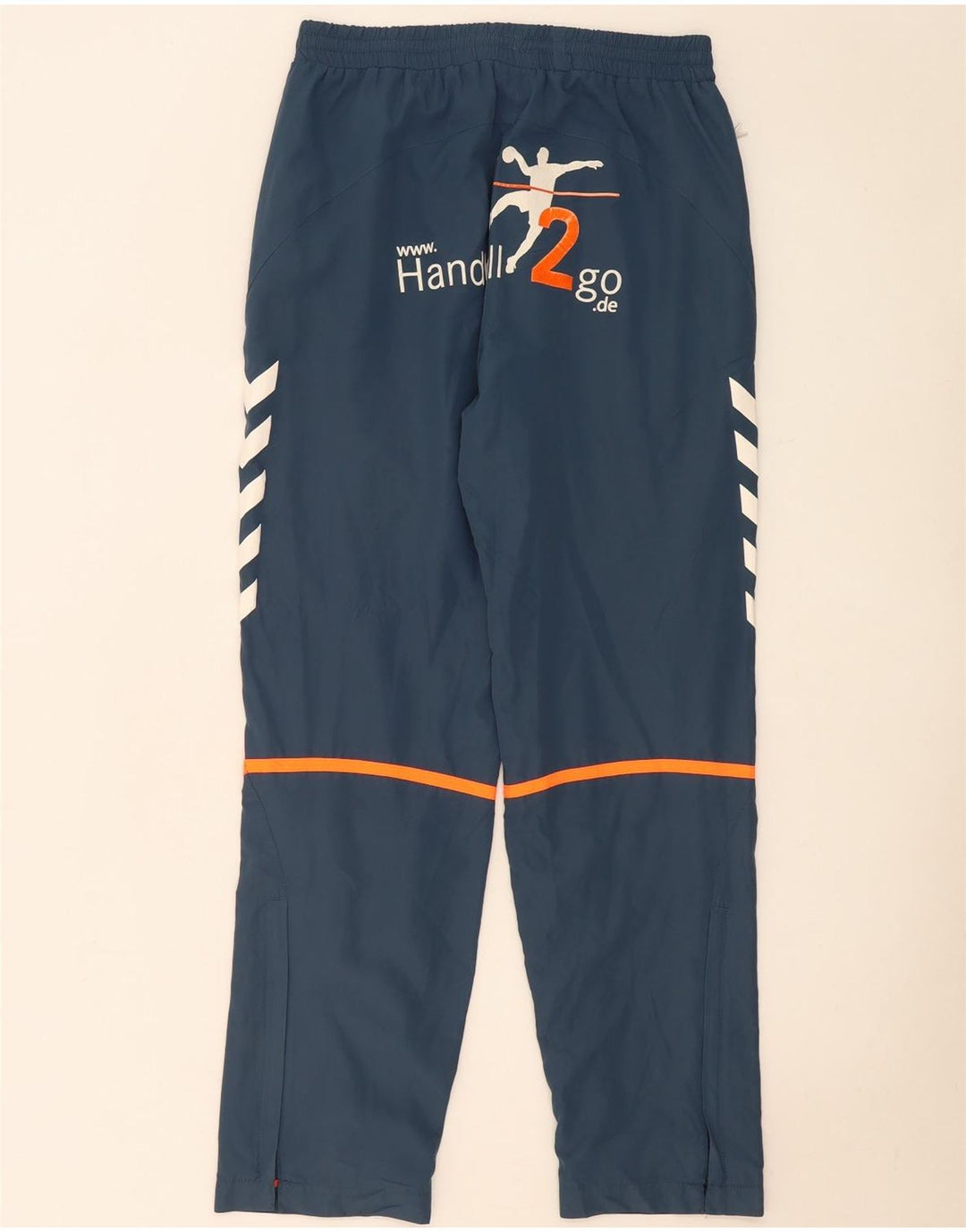 Calça de treino masculina Hummel Graphic azul marinho médio colorblock