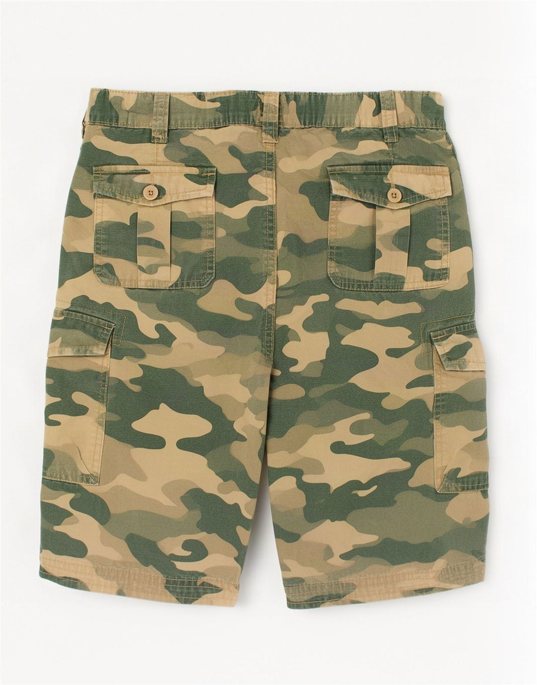 Mountain Warehouse Boys Cargo Shorts 12-13 anos W30 camuflagem verde