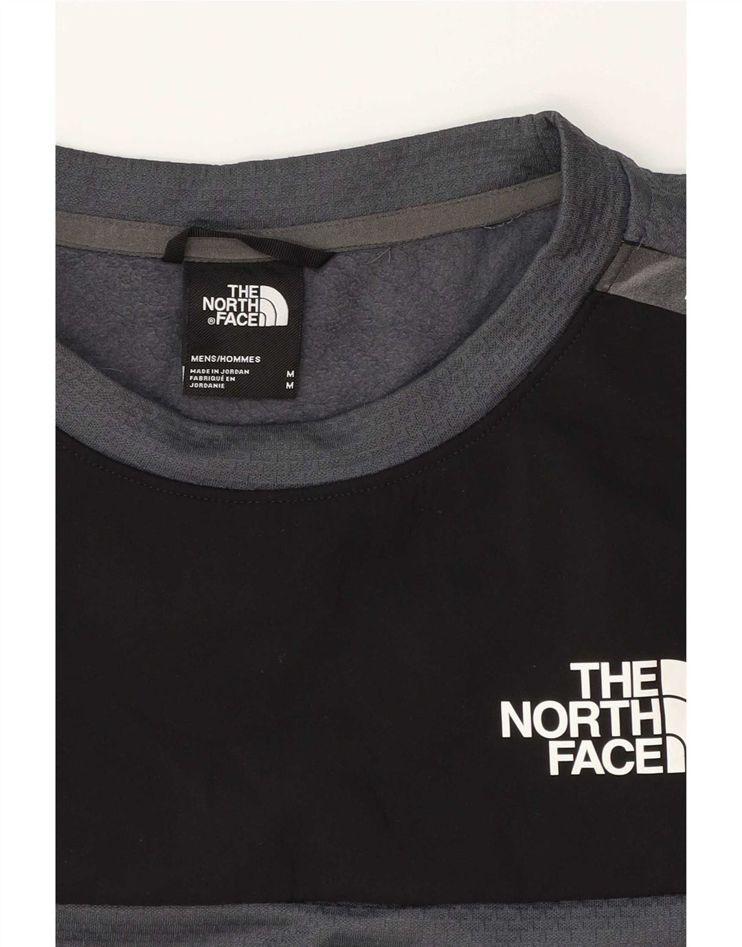 Fato de treino masculino The North Face Graphic Full cinza médio bloco colorido