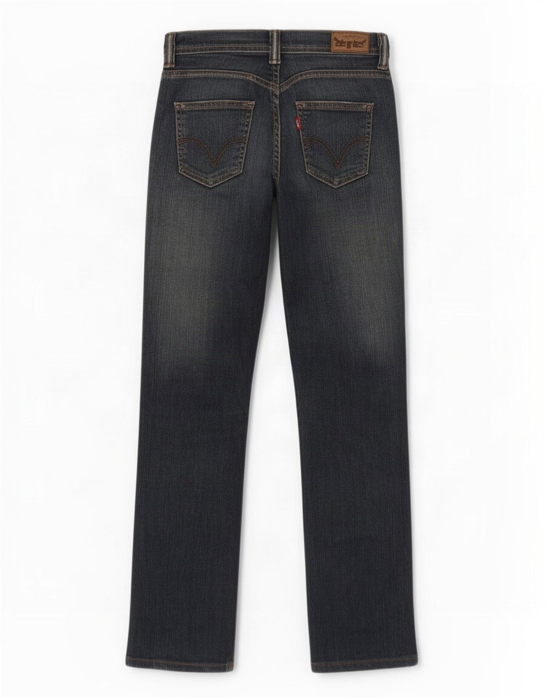Jeans retos femininos Levi's W28 L34 algodão azul
