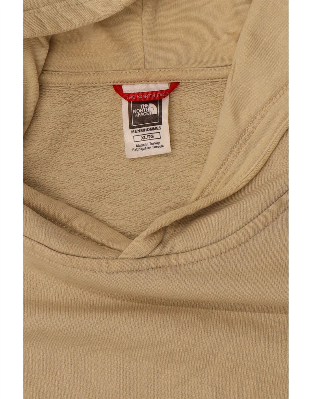 Jumper com capuz gráfico masculino THE NORTH FACE XL bege