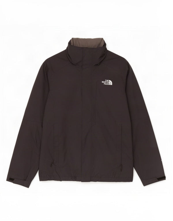 Jaqueta de chuva masculina com capuz The North Face UK 38 poliéster preto médio