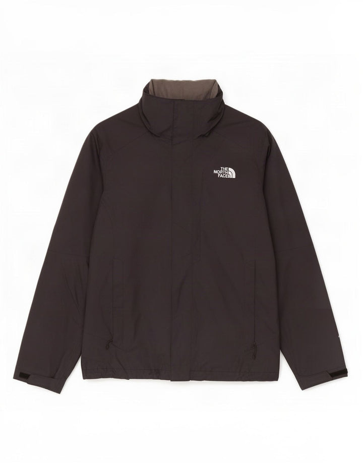 Jaqueta de chuva masculina com capuz The North Face UK 38 poliéster preto médio