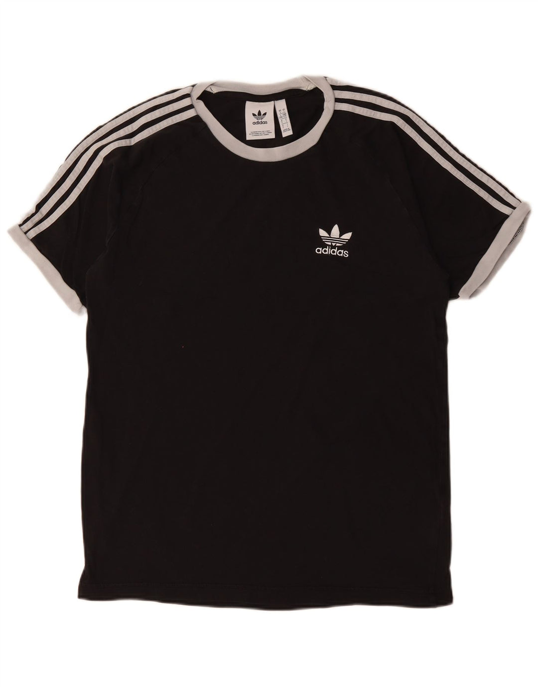 Camiseta masculina Adidas grande algodão preto