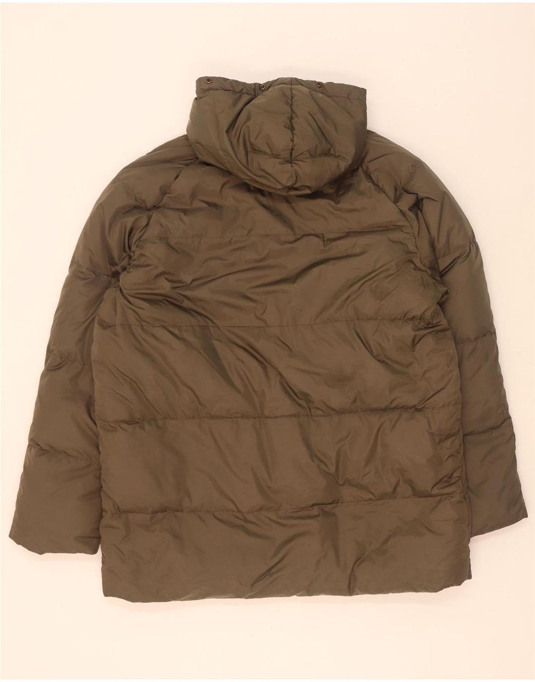 Jaqueta masculina acolchoada com capuz Belfe UK 44 2XL poliamida cáqui