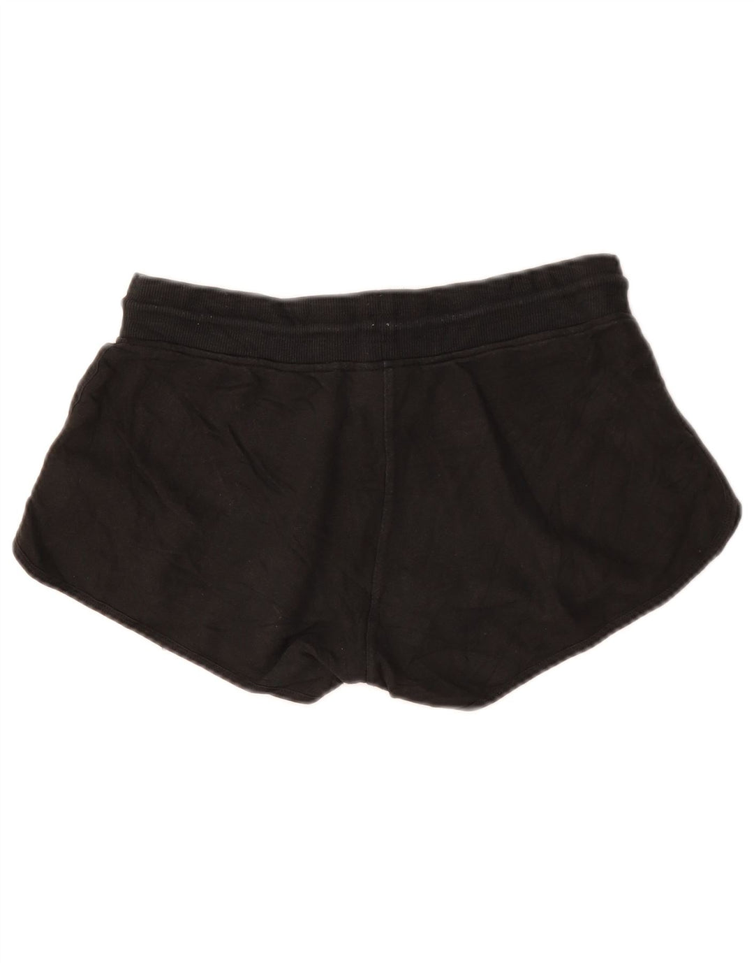 Shorts esportivos femininos Champion UK 14 médio algodão preto