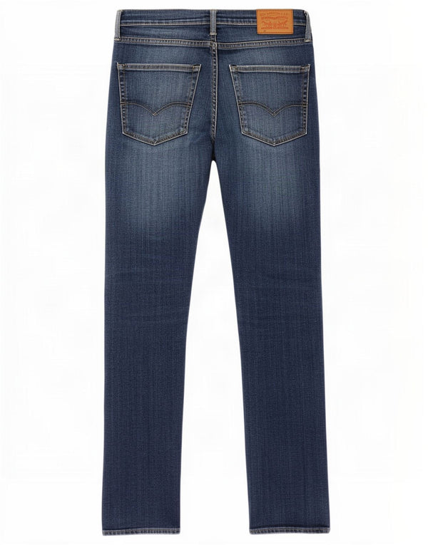 Levi's Masculino 502 Tapered Jeans W30 L32 Azul Algodão