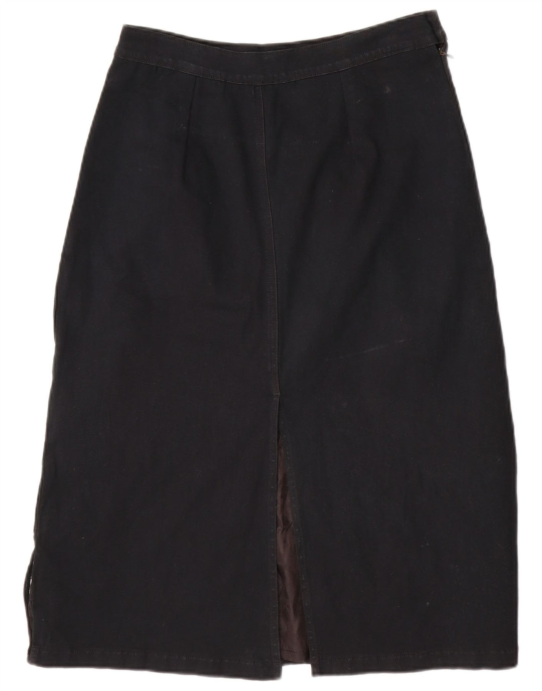 Saia jeans feminina VINTAGE W30 médio preto