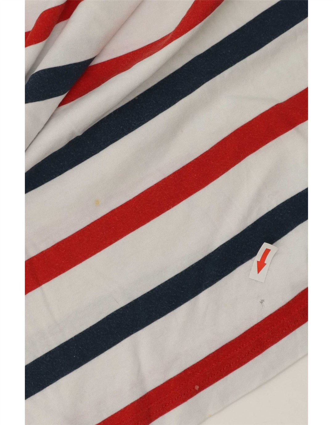 Camiseta masculina Paul & Shark pequena listrada multicolorida