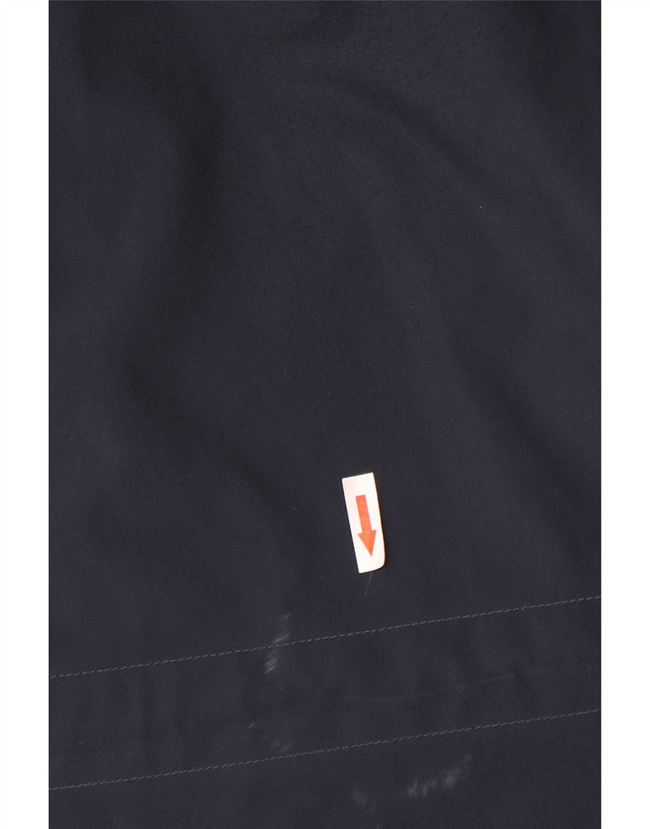 Jaqueta de chuva masculina Berghaus com capuz UK 38 poliéster azul marinho médio