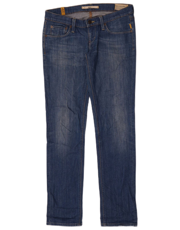 Meltin' Pot feminino Mendel Slim Jeans W28 L32 algodão azul