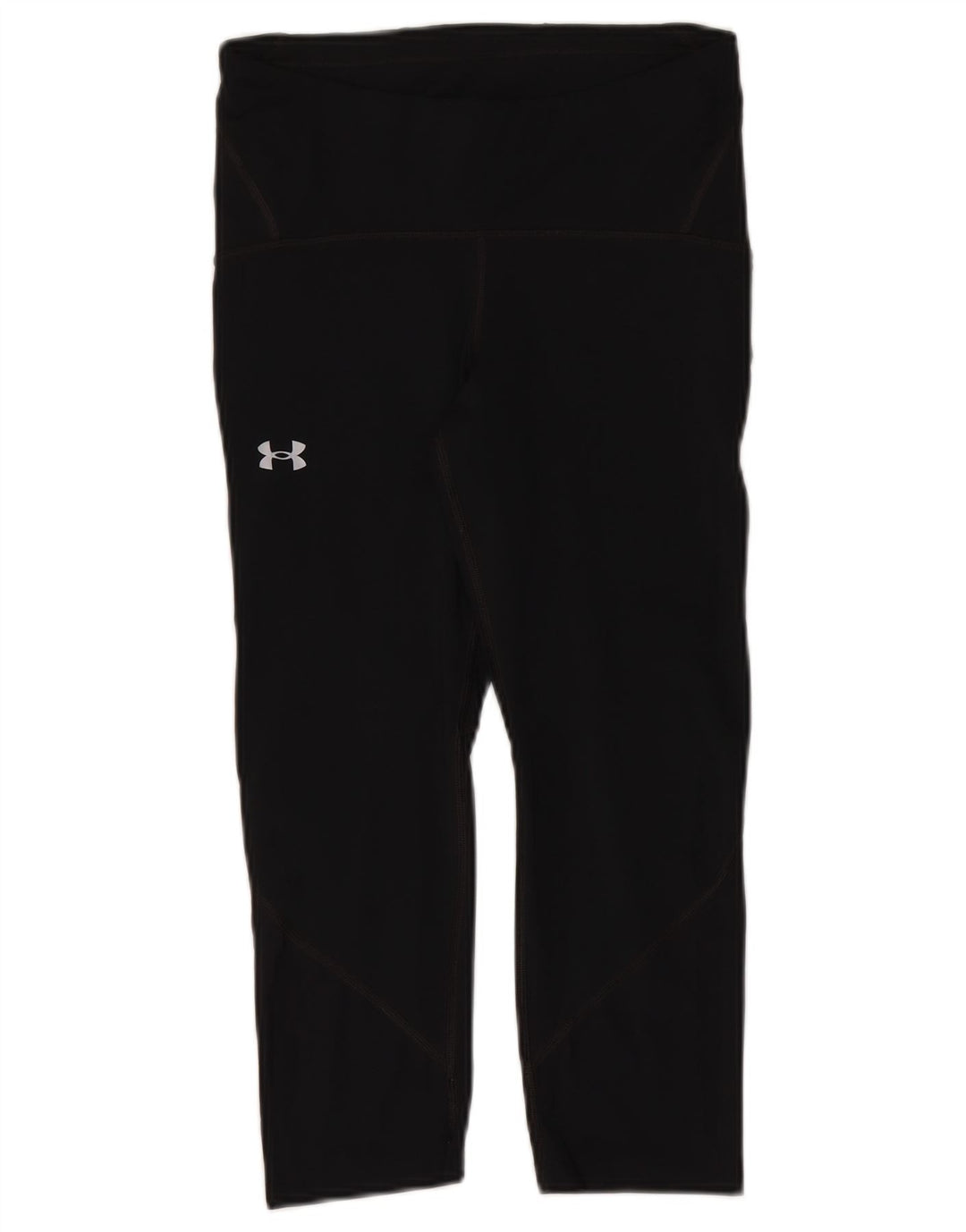 Under Armour Capri Leggings Feminino UK 14 Médio Preto