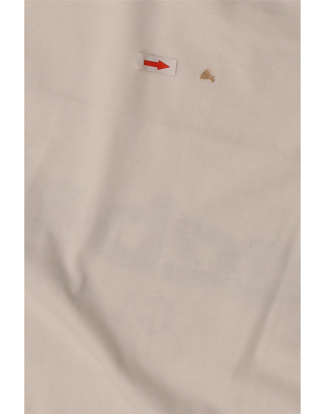Reebok Mens Classic Graphic T-Shirt Top Grande Algodão Branco