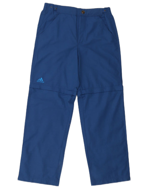 Adidas Mens Straight Chino Calças UK 36/38 Pequeno W32 L30 Azul Algodão