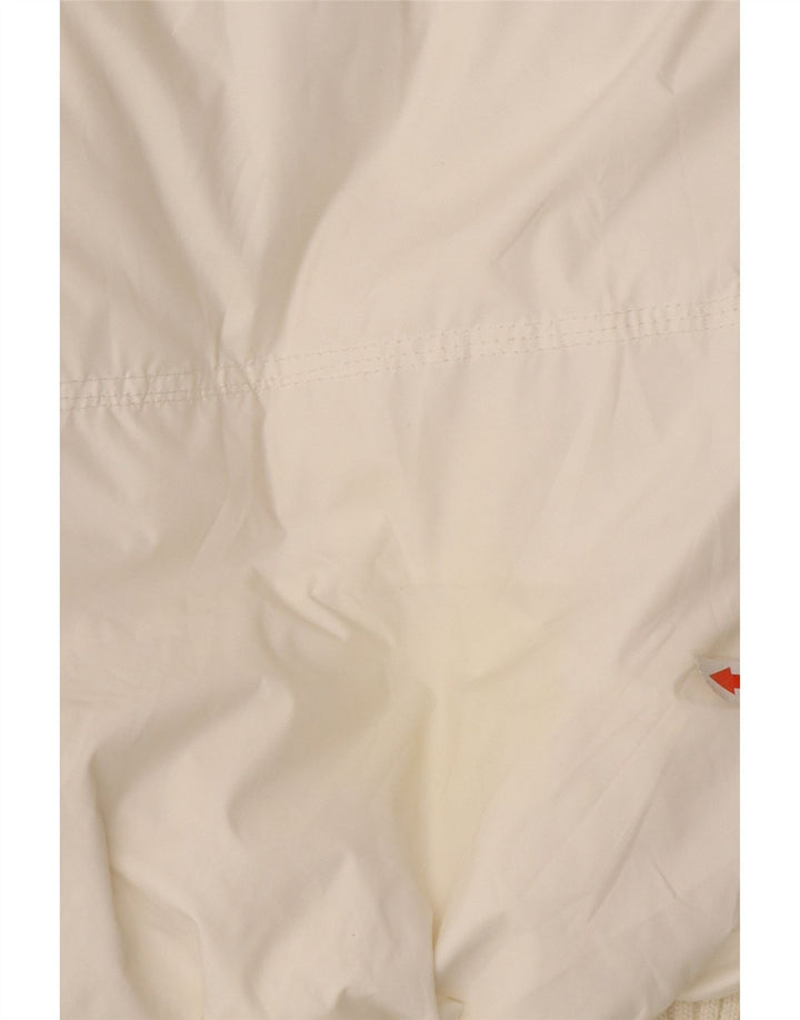 Jaqueta feminina acolchoada com capuz KOCCA UK 16 XL poliamida branca