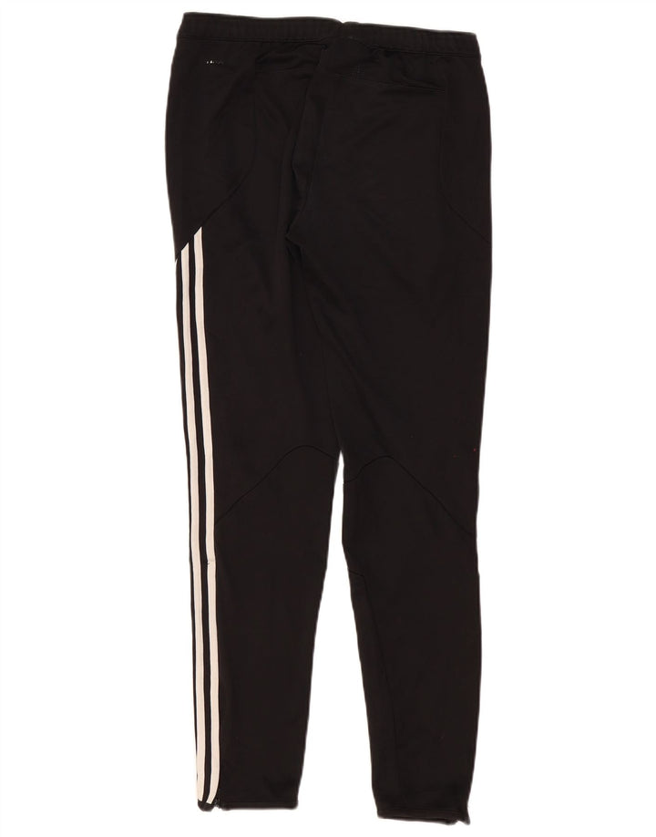 Adidas Womens Graphic Tracksuit Calças UK 12/14 Médio Preto Poliéster