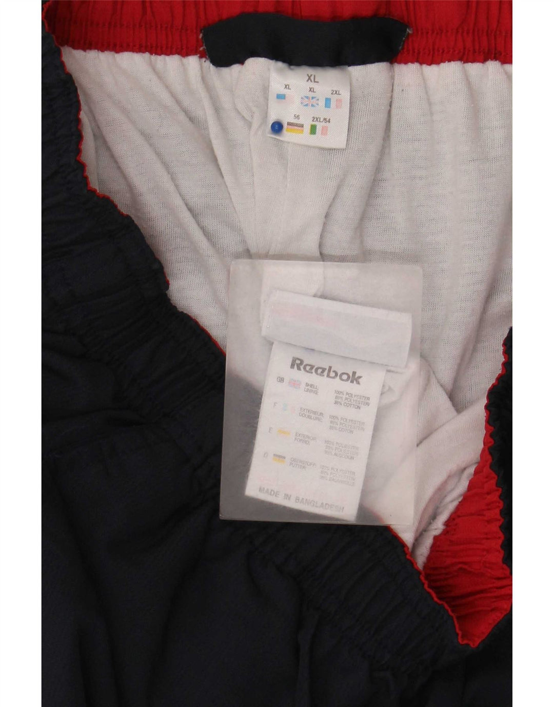 Calça Adidas Mens Capri Treino XL Azul Marinho Poliéster