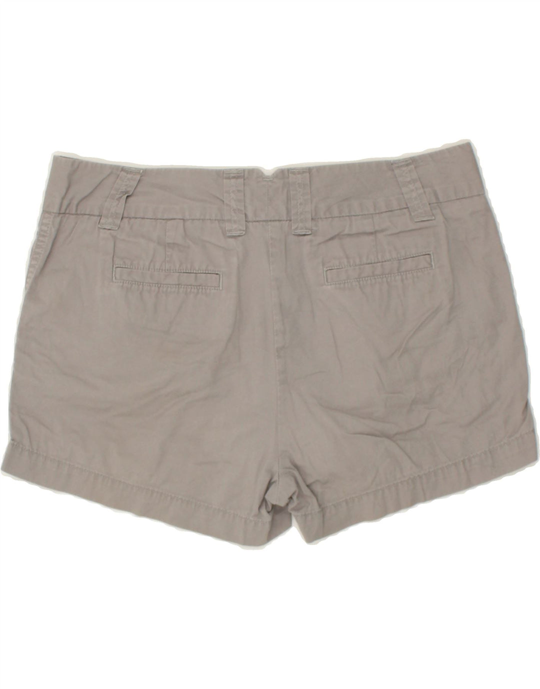 J. CREW Womens Chino Shorts US 10 Large W32 Grey Cotton Vintage J. Crew and Second-Hand J. Crew from Messina Hembry 