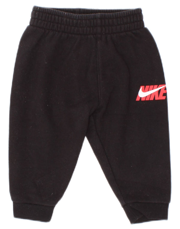 Calça esportiva Nike Baby Boys Graphic Joggers 6-9 meses algodão preto