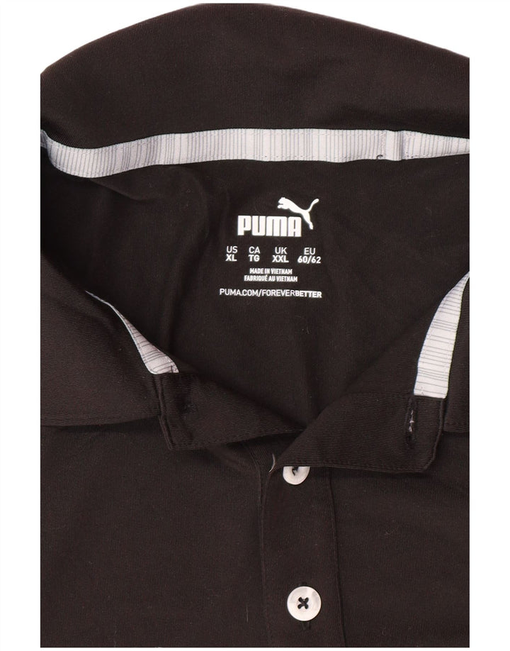 Camisa polo masculina PUMA 2XL cinza bloco colorido